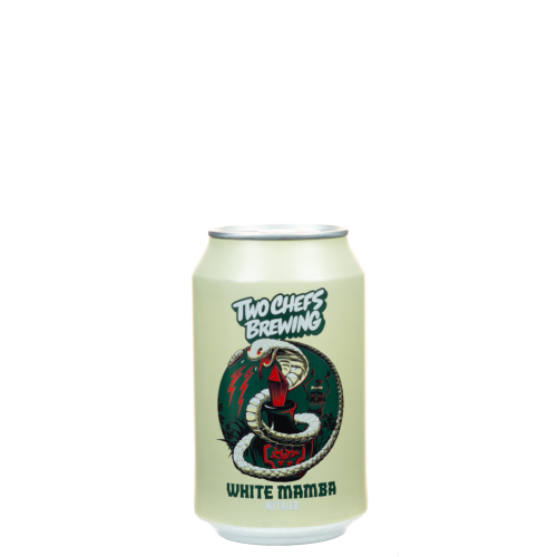 Image two chefs brewing white mamba 33cl