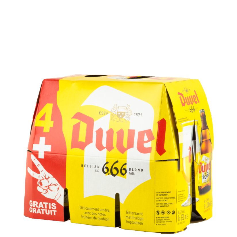 Afbeelding: Duvel 666 6X33Cl 4+2