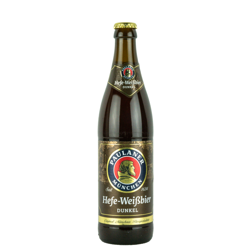 Afbeelding: Paulaner Hefe Dunkel 50Cl