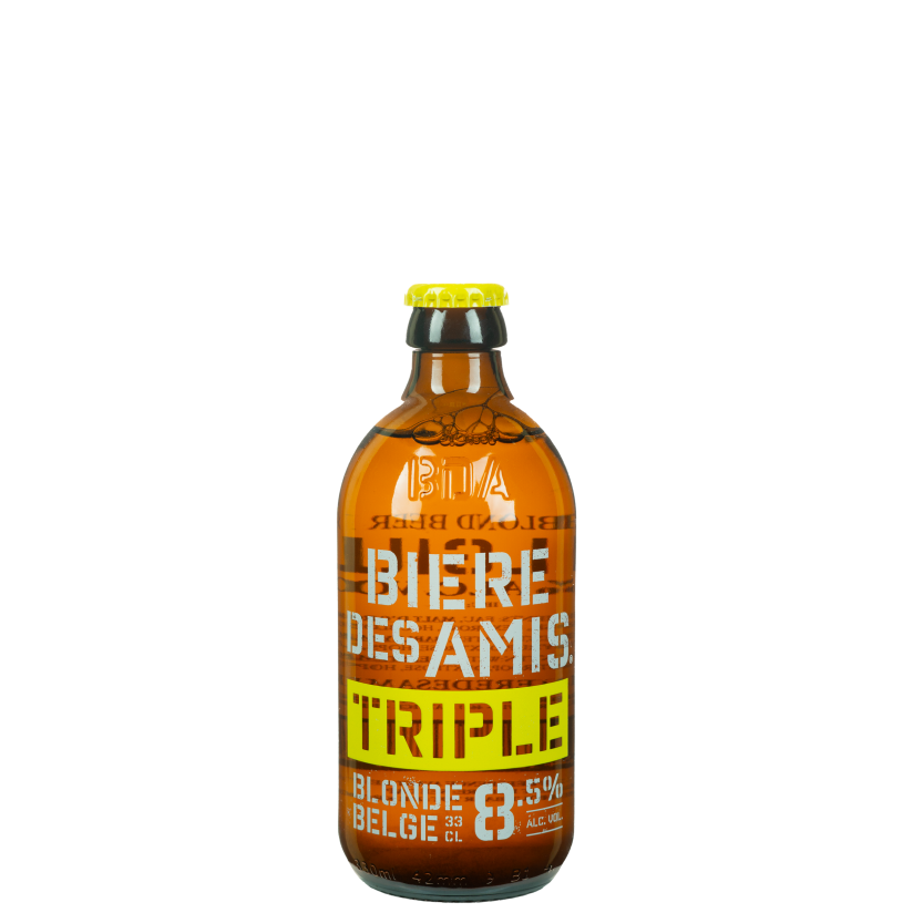 Afbeelding: Biere des Amis Triple 33Cl