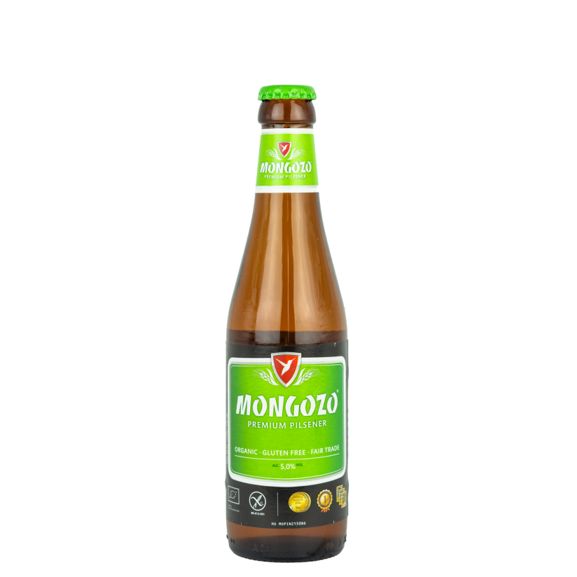 Afbeelding: Mongozo Premium Pilsener 33Cl