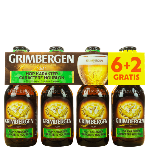 Afbeelding grimbergen hop karakter 33cl 6+2