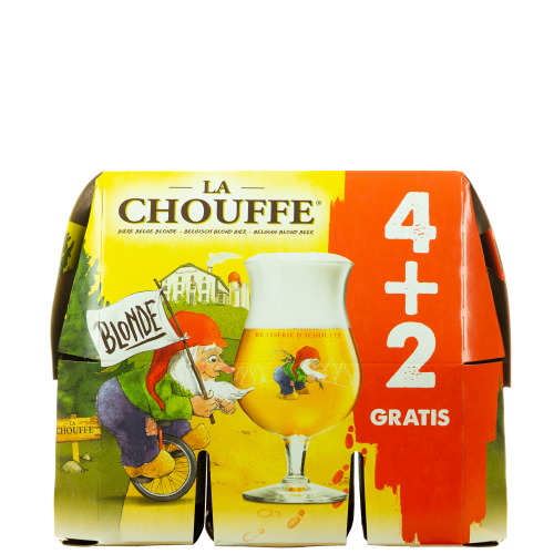 Afbeelding la chouffe 6x33cl 4+2