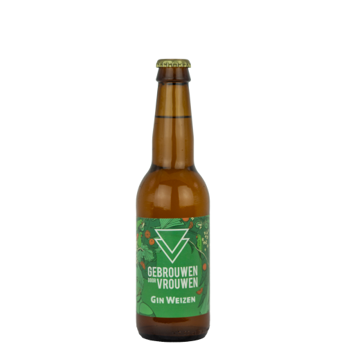 Afbeelding gebrouwen door vrouwen gin weizen 33cl (eol)