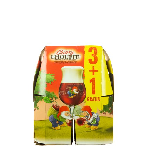 Afbeelding chouffe cherry 33cl 3+1
