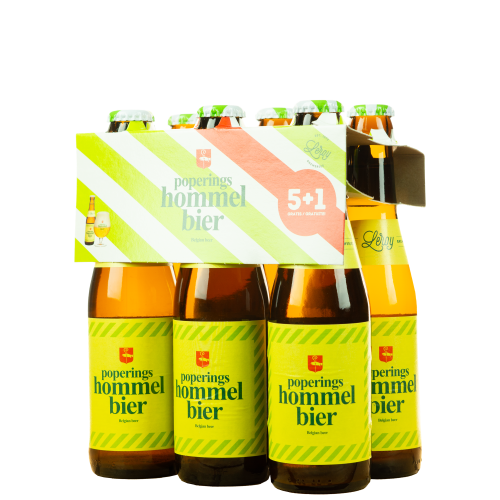 Afbeelding hommel bier 25cl 5+1