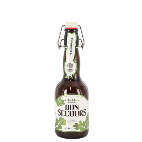 Afbeelding bon secours 4 houblons 33cl (eol)