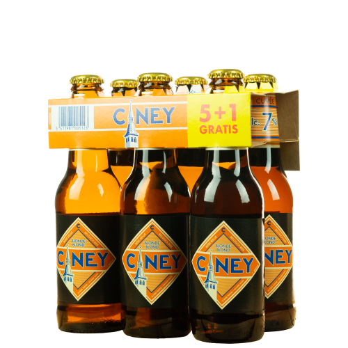 Afbeelding ciney blond 25cl 5+1
