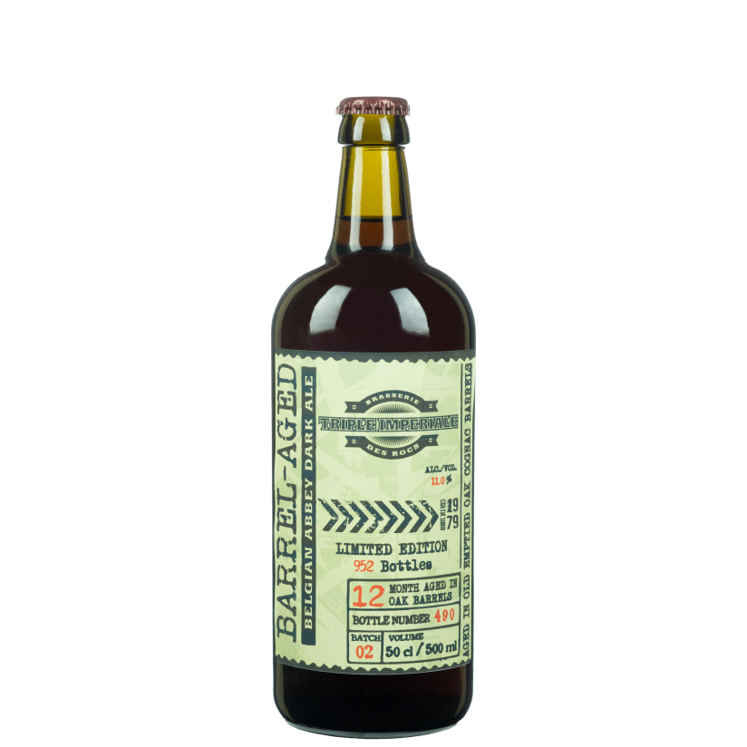 Image: Abbaye Des Rocs Triple Imperial BA Lim Ed 50Cl