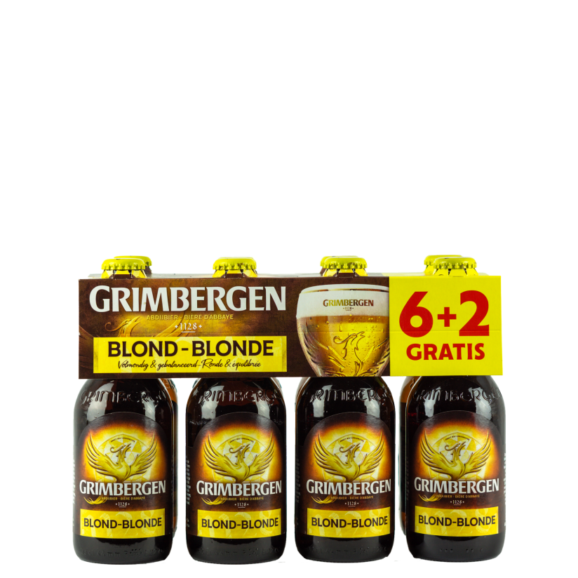 Image: Grimbergen Blond 33Cl 6+2