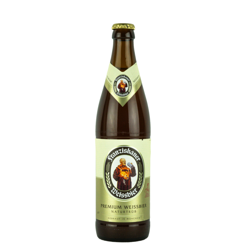 Image: Franziskaner Naturtrub Hefe Hell 50Cl