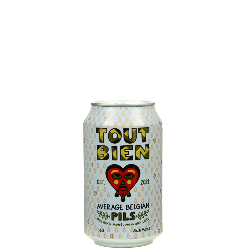 Image: Tout Bien Pils Blik 33Cl