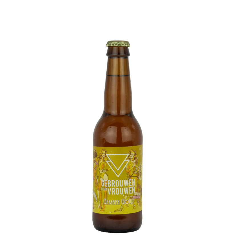 Image: Gebrouwen Door Vrouwen Gember Goud 33Cl Ow