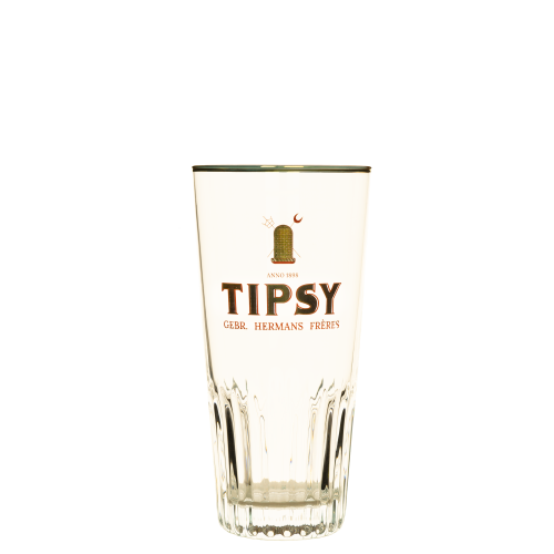 Bild glas tipsy ribbel 33cl