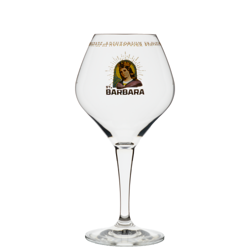 Afbeelding glas st barbara 33cl