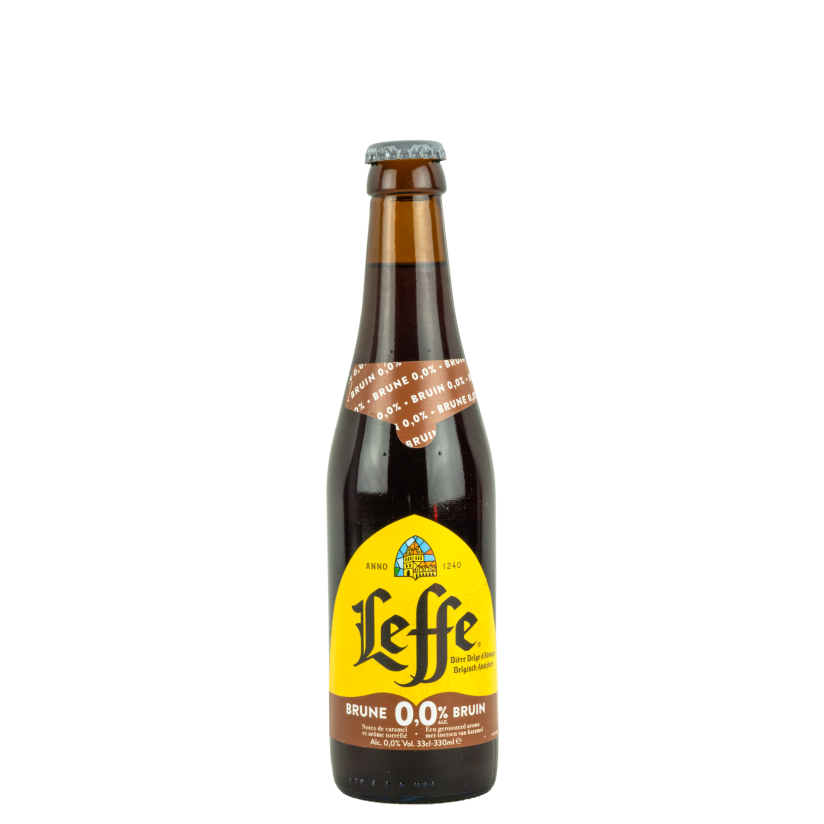 Image: Leffe Bruin 0,0% 33Cl