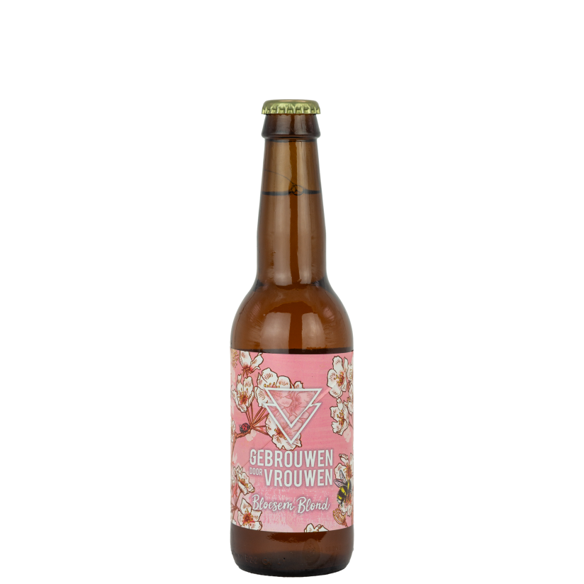 Image: Gebrouwen Door Vrouwen Bloesem Blond 33Cl Ow